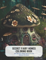 Secret Fairy Homes Coloring Book: Join The Fairy Village Adventures And Discover Its Charm B0C5KG1MQR Book Cover