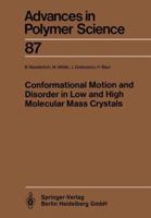 Conformational Motion and Disorder in Low and High Molecular Mass Crystals 3662151154 Book Cover