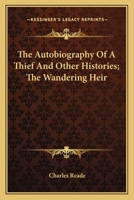 The Autobiography of a Thief and Other H 0548510261 Book Cover