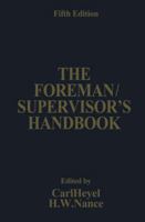 The Foreman-Supervisor's Handbook 0442236611 Book Cover