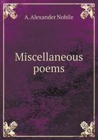 Miscellaneous Poems 3337396674 Book Cover