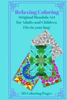 Relaxing Mandala Coloring: Fun and soothing patterns B091G6S495 Book Cover