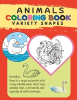 Knowing Animals Coloring book: Animals shapes with information B0BXNK5D56 Book Cover