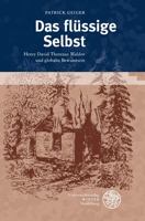 Das Flussige Selbst: Henry David Thoreaus 'Walden' Und Globales Bewusstsein 3825348024 Book Cover