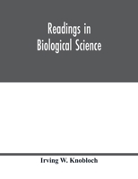 Readings in Biological Science 1341816443 Book Cover