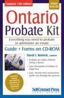 Probate Kit for Ontario 1770401431 Book Cover