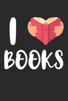 Books: 6 x 9 Dot Grid Dotted Notebook for Readers, Library Fans and Book Lovers 1074098005 Book Cover