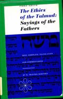 Pirke Aboth, The Ethics of the Talmud: Sayings of the Fathers 0805200231 Book Cover