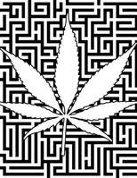 Cannabis Adult Coloring Book 1543006698 Book Cover