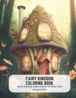 Fairy Kingdom Coloring Book: More Dreamy Fairy Homes To Relax And Unwind With B0C5KQYR4W Book Cover