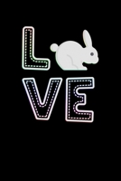 Love: Lined A5 Notebook for Bunny Journal 1695456955 Book Cover