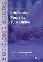 Blackstone's Statutes on Intellectual Property 0199582408 Book Cover