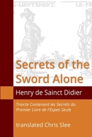 Secrets of the Sword Alone 0646926357 Book Cover