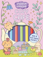 Creative Coloring: Cozy Café Mini-Coloring Kit B0GPNK3FDZ Book Cover