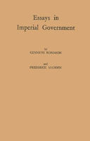 Essays in Imperial Government 0313242267 Book Cover