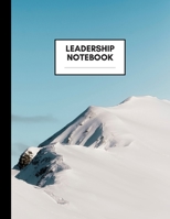 Leadership Notebook: Composition Book for Leadership Subject, Large Size, Ruled Paper, Gifts for Leadership Teachers and Students 1694328724 Book Cover
