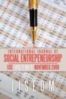 International Journal of Social Entrepeneurship: (IJSE) Vol. 1, No. 1 1438931336 Book Cover