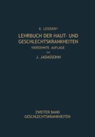 Lehrbuch Der Haut- Und Geschlechtskrankheiten 366237143X Book Cover