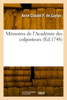 Mémoires de l'Académie des colporteurs 2329916663 Book Cover