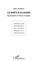 LE PRÃ: Typographie et mise en pages (French Edition) 2738441599 Book Cover