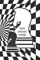 Chess Notation Journal: Score Notebook, Record Your Game, Log Strategy Moves Wins Draws & Losses Note Pad, Notebook, Algebraic Match Journal Scorebook 100 Games 60 Moves Easy To Carry Small Size 1094683612 Book Cover