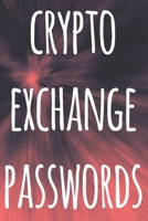 Crypto Exchange Passwords: The perfect way to record your crypto transactions and which exchange they are held on! Ideal gift for anyone you know who trades / invests in cryptocurrency! 1692945947 Book Cover