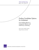 Finding Candidate Options for Investment: From Building Blocks to Composite Options and Preliminary Screening 083304219X Book Cover