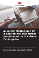 La valeur stratégique de la gestion des ressources humaines et de la culture d'entreprise 6206201953 Book Cover