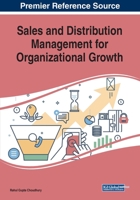 Sales and Distribution Management for Organizational Growth 1522599827 Book Cover