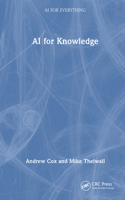 AI for Knowledge (AI for Everything) 1032898925 Book Cover