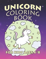 Unicorn Coloring Book for Kids Ages 4-8: A Beautiful collection of 55 Unicorns Illustrations for hours of fun! 1695592697 Book Cover