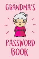 Grandma's Password Book: Granny's Personal Notebook to Protect Usernames and Passwords - With Tabs 1704153581 Book Cover