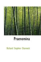 Praenomina 0469879440 Book Cover