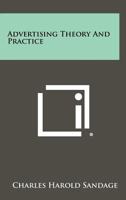 Advertising Theory and Practice 1258316102 Book Cover
