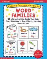Reading Success Mini-Books: Word Families (Grades PreK-2) 0439104394 Book Cover