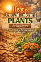Heat & Drought-Tolerant Plants for Beginners: A Simple Guide to Thriving Gardens With Less Water B0GPDMWLPG Book Cover