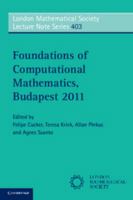 Foundations of Computational Mathematics, Budapest 2011 1107604079 Book Cover