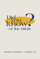 Did You Know? of the Bible 1664292942 Book Cover