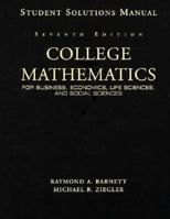 College Math for Business, Life Sciences & Social Sciences 0131432133 Book Cover