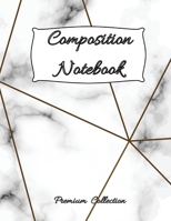 Composition Notebook: Simple linear notebook with college ruled 100 pages (8.5x11 format) / Composition Notebook for students / Wide Blank Lined Workbook / Linear Journal / PREMIUM Collection 1716317568 Book Cover