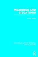 Meanings and Situations 1138786225 Book Cover