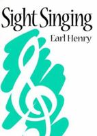 Sight Singing 0131213369 Book Cover