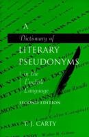 Dictionary of Literary Pseudonyms in the English Language 1884964133 Book Cover