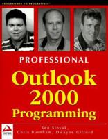Professional Outlook 2000 Programming : With VBA, Office and CDO 1861003315 Book Cover