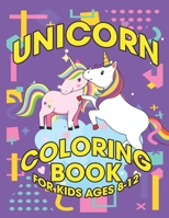 Unicorn Coloring Book: Funny Unicorns Magical Rainbow 1695648501 Book Cover