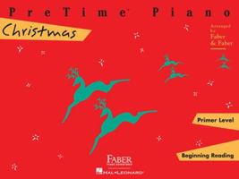Pretime Piano, Primer Level (Beginning Reading): Christmas 1616770155 Book Cover