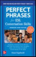 Perfect Phrases for ESL: Conversation Skills, Premium Third Edition 1264285639 Book Cover