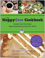 The HappyCow Cookbook: Recipes from Top-Rated Vegan Restaurants around the World 1939529662 Book Cover