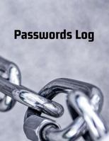 Passwords Log: My Passwords Log 1722893613 Book Cover
