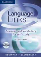 Language Links Book and Audio CD Pack: Grammar and Vocabulary Reference and Practice 0521524008 Book Cover